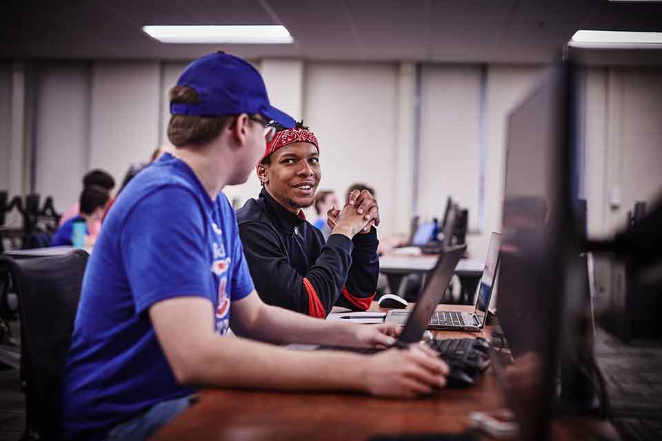 Students in Computer Science Class